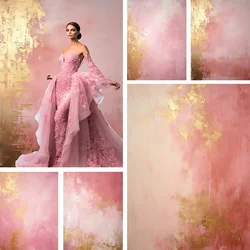 Mehofond Photography Background Pink Gold Abstract Texture Adult Birthday Wedding Maternity Portrait Decor Backdrop Photo Studio