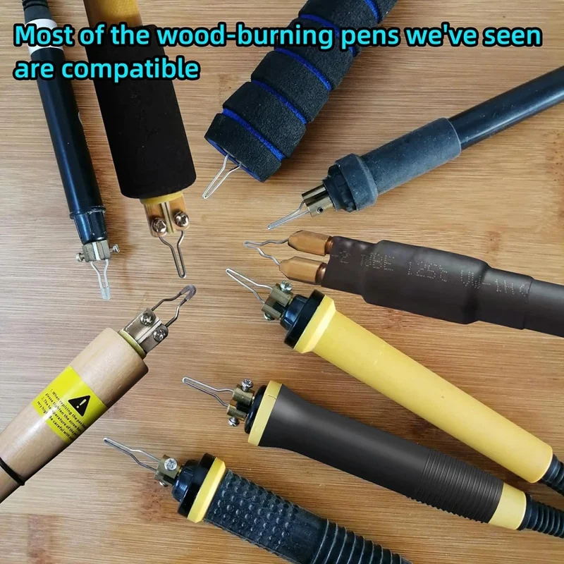 Wood Burning Kit, Burning Tool Wood Burning High Impedance Nickel-Chromium Wire Pen Tip Wood Burning