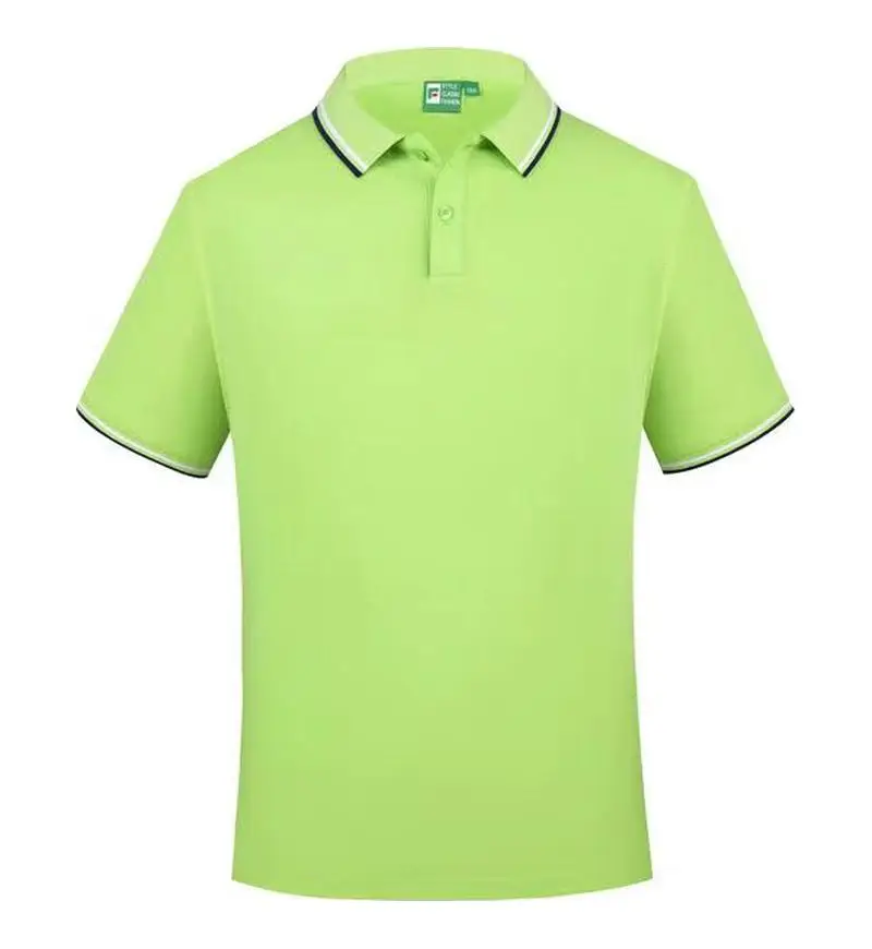 

Customized LOGO Polo Shirt Men Summer Shorts Sleeve Contrast Color Polo Children Luxury Men Tee Shirt Print LOGO LS-20991