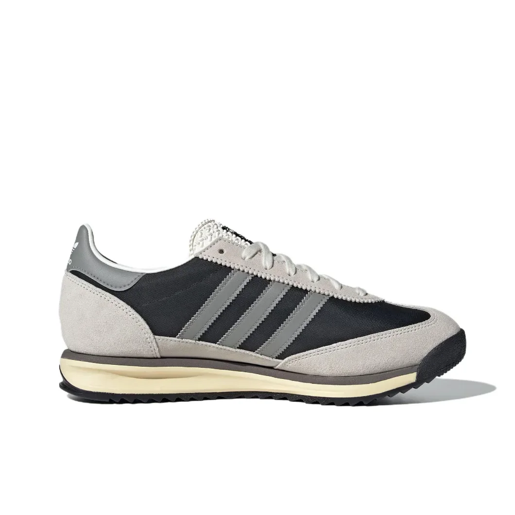 Adidas Original SL 72 RS Низкие дышащие кроссовки Мужские и женские повседневные кроссовки Серый Черный