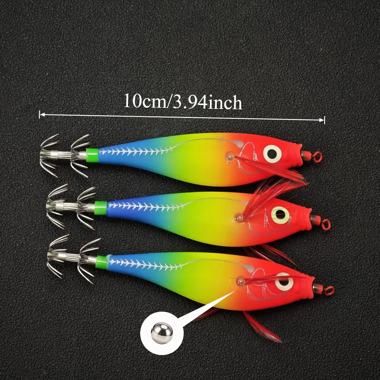 10 stuks 10cm Glow Squid Jig H - Fishing Equipment Carp recensie en prijs