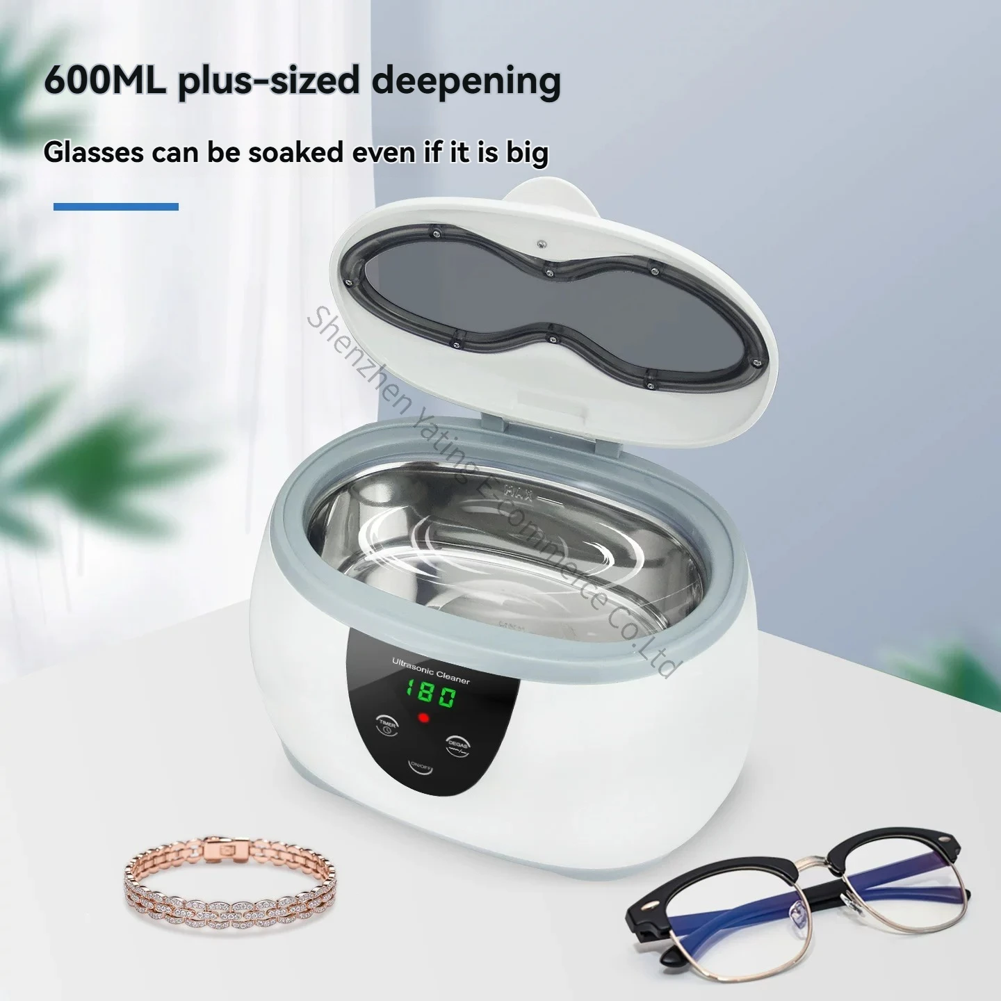 Ultrasonic Cleaner Machine Glasses Denture - Ultrasonic Glasses Cleaning Machine Household Jewelry