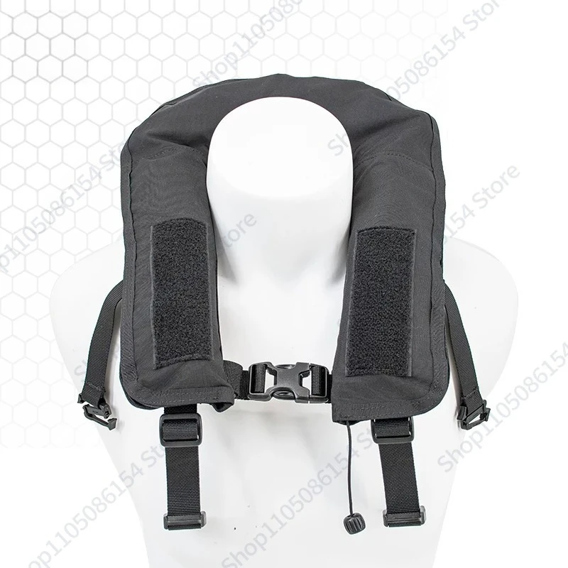 Modular Tactical Life Vest Auto Inflatable Fishing Float Collar System Portable Buoyancy Life Jacket