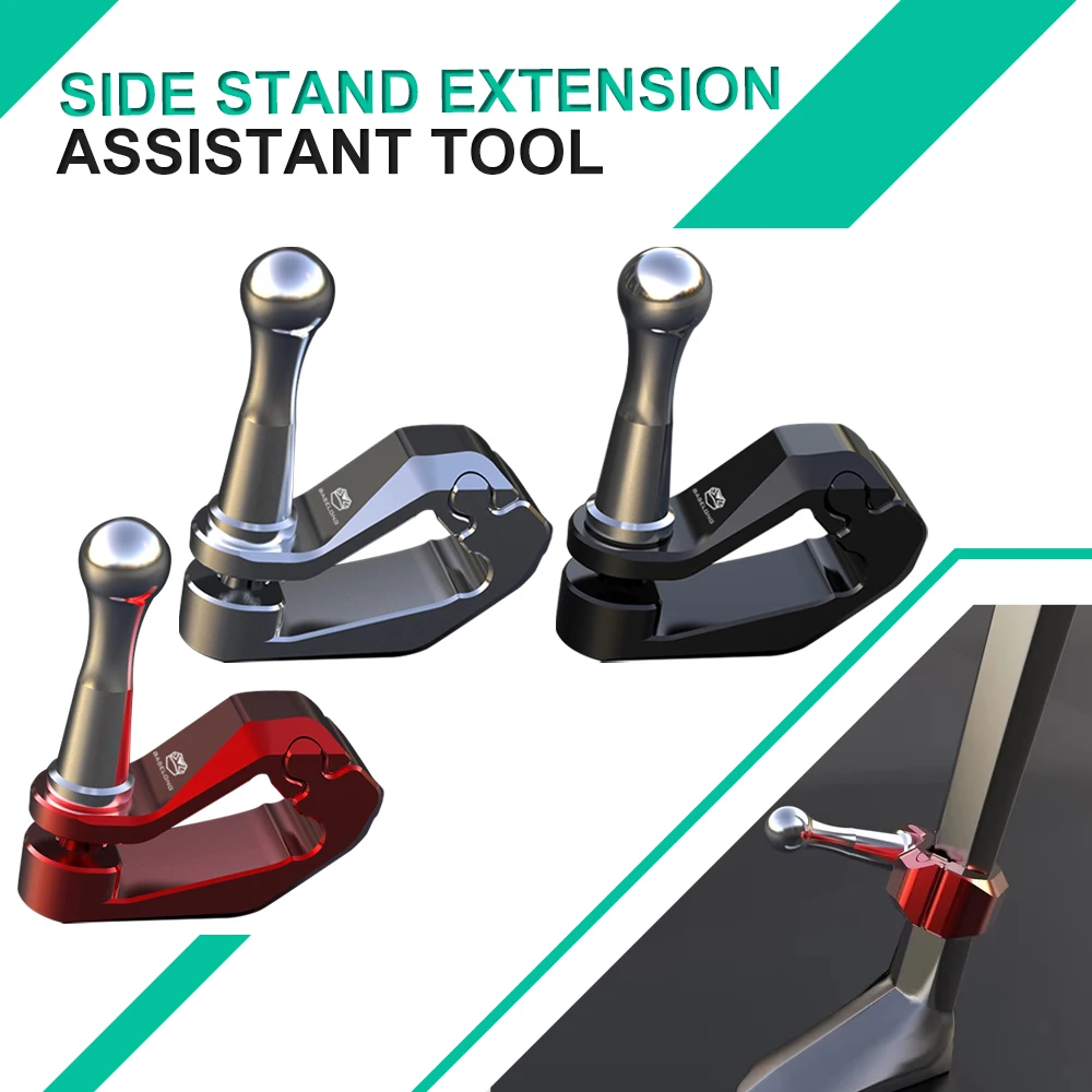 

For Ducati Panigale V2 2020 2021 2022 2023 Kickstand Extension Pedal Assistant Tool Support Kickstand Foot Side Stand Tip Fat