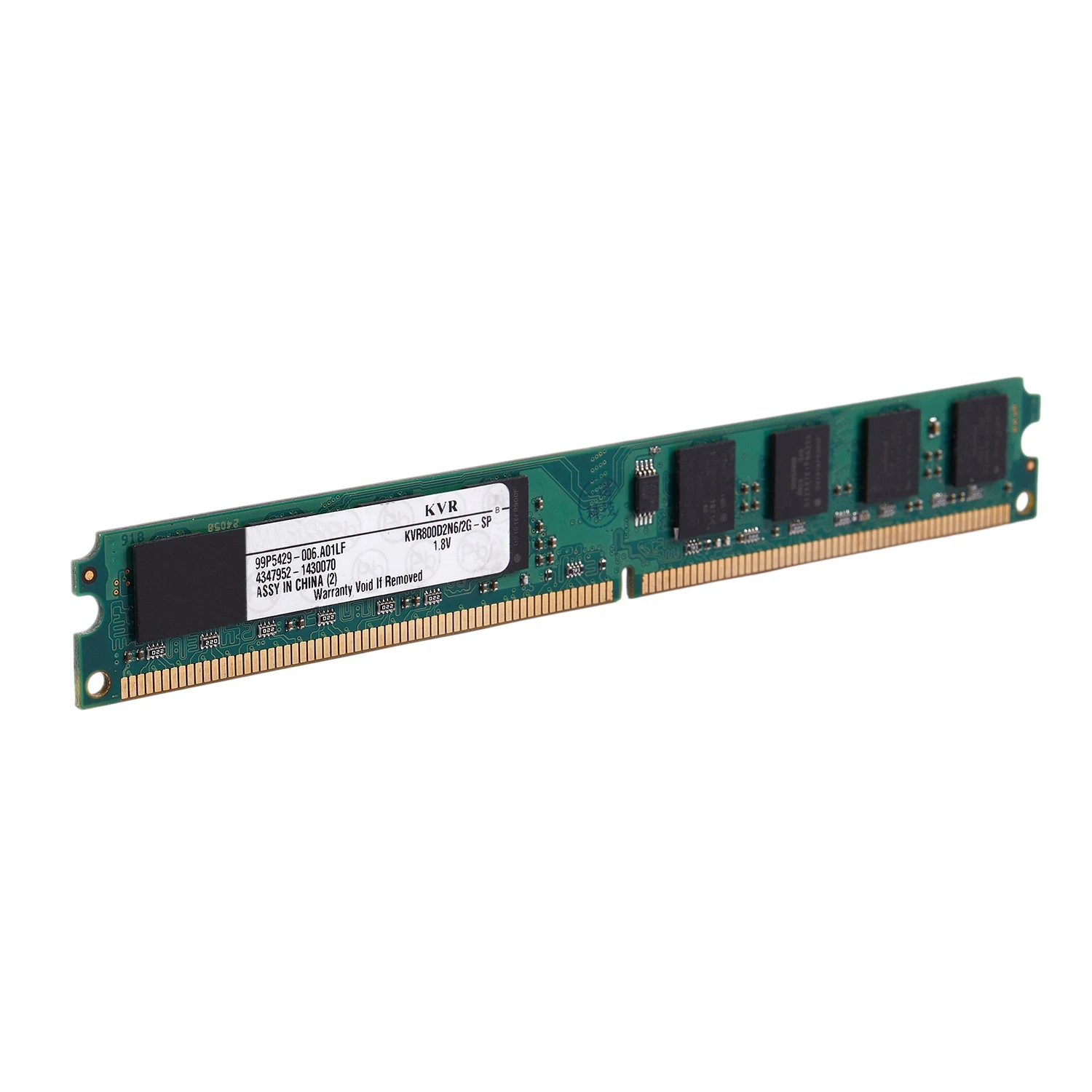 2GB PC2-6400 DDR2 800MHz 240Pin 1.8V เดสก์ท็อป DIMM หน่วยความจำสำหรับ Intel