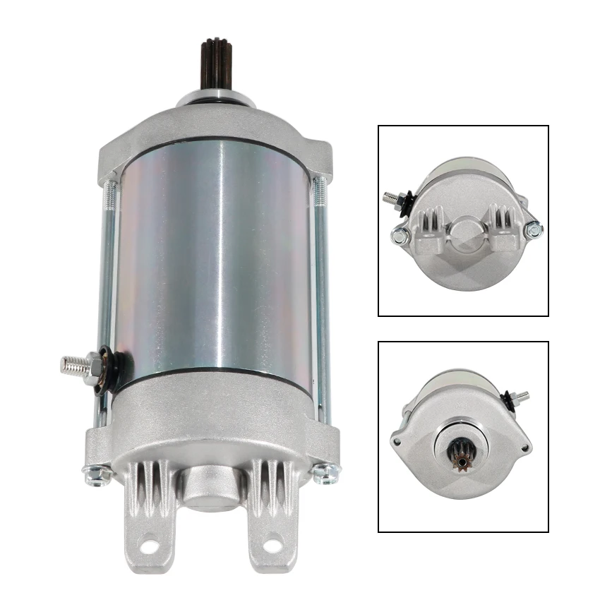 Starter Motor For Kymco MXU 550 550i Xciting UXV 500 500i Kawasaki KAF700 MULE PRO-MX 21163-Y006 31210-LEE8-E00 31210-LBA2-E00