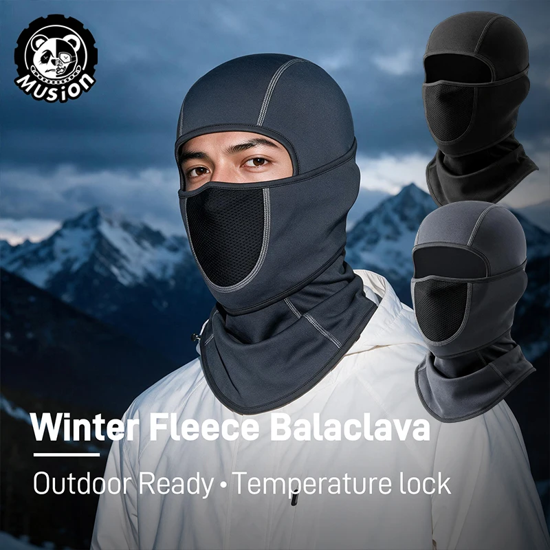 Balaclava Winter Warmth Mask Multi Functional Neck Warmer, Windproof and Cold Resistant Motorcycle Riding Outdoor Multi in One
