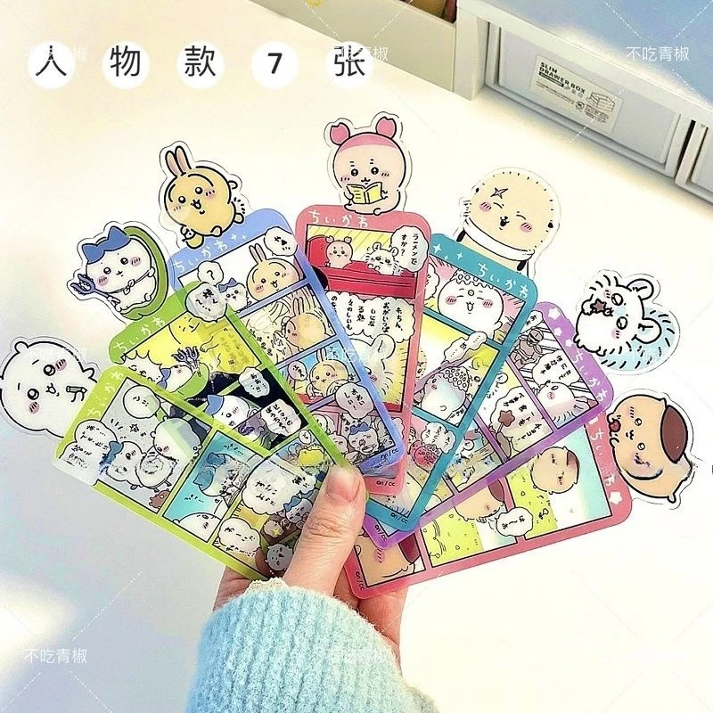 Marcador de Libros de Anime Chiikawa Hachiware Usagi, Diseño Kawaii, Material de PVC, Portátil, Regalo para Amantes de los Libros, Novedad 2026