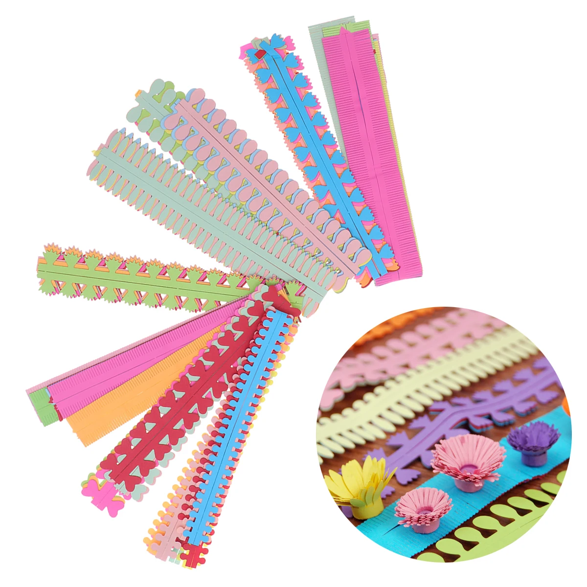 

8 Bags Colorful Quilling Paper Strips DIY Projects Decorations Craft Supplies Materials Paper Quilling Kits