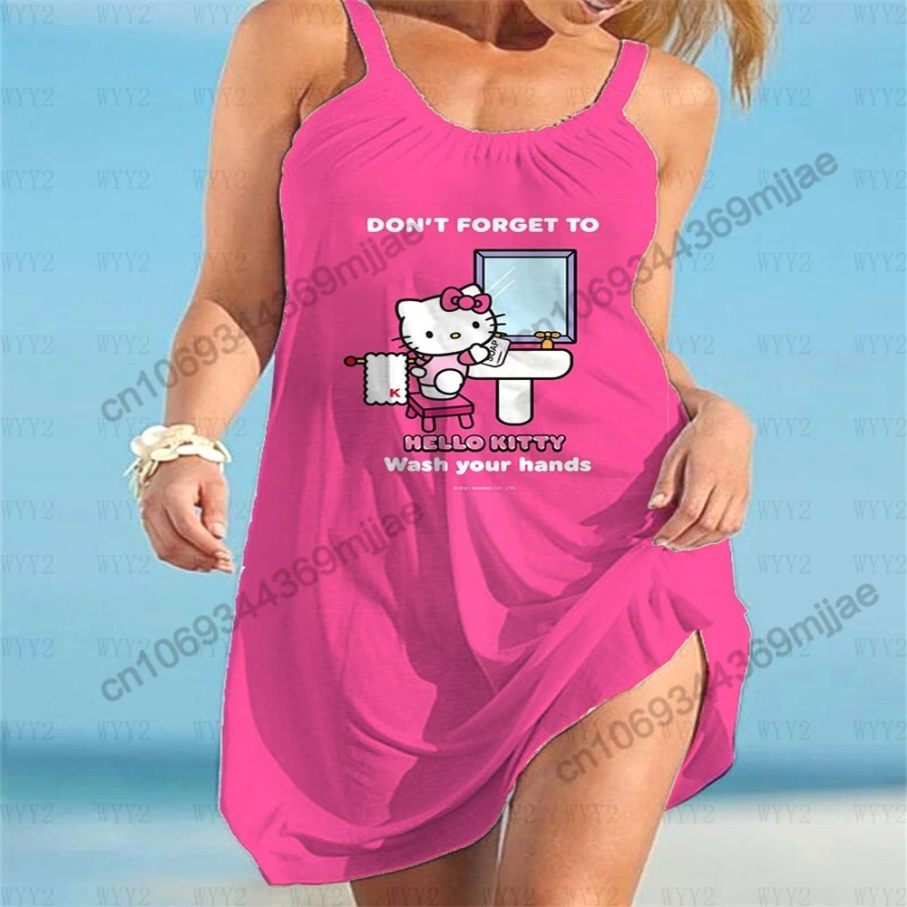 Hellokitty Vrouw Kleding Strand Jurken Zomerkleding Voor Vrouwen Tops Dames T-Shirt Zevity Womans Kleding Y 2K Top 2023 Korset