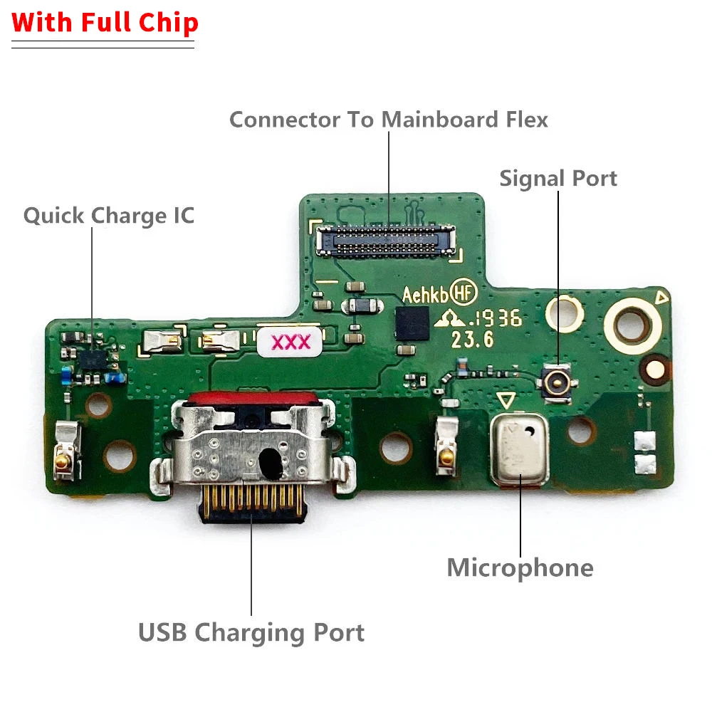 Imagem -05 - Placa de Conector de Carregamento Usb Cabos Flexíveis para Motorola Moto Defy 2023 g Play G30 G50 5g g8 g9 Plus G22 G51 G10 Novo 10 Pcs