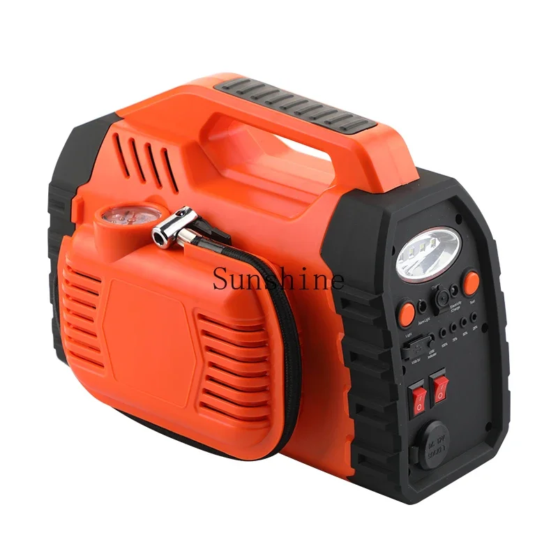 

12V car emergency start power supply inflatable all-in-one machine large-capacity battery rescue