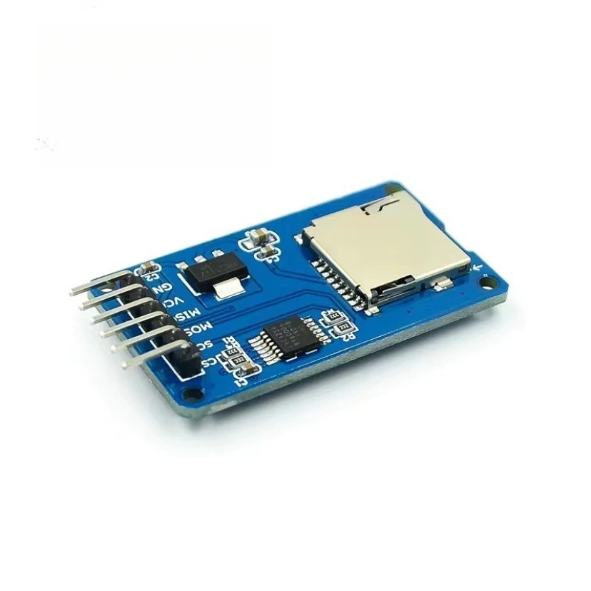 6pcs Micro SD Card Module SPI Interface TF Card Reader with Level Shifter for Arduino Raspberry Pi Data Storage