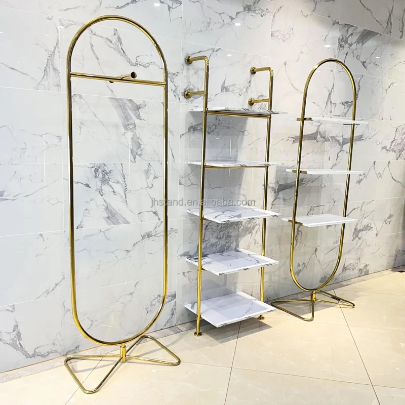custom.OEM Shop Decoration High Quality Boutique Multi Layers Sports Shoes  Clothing Store Hat Bag Display Stand Shoes Shop