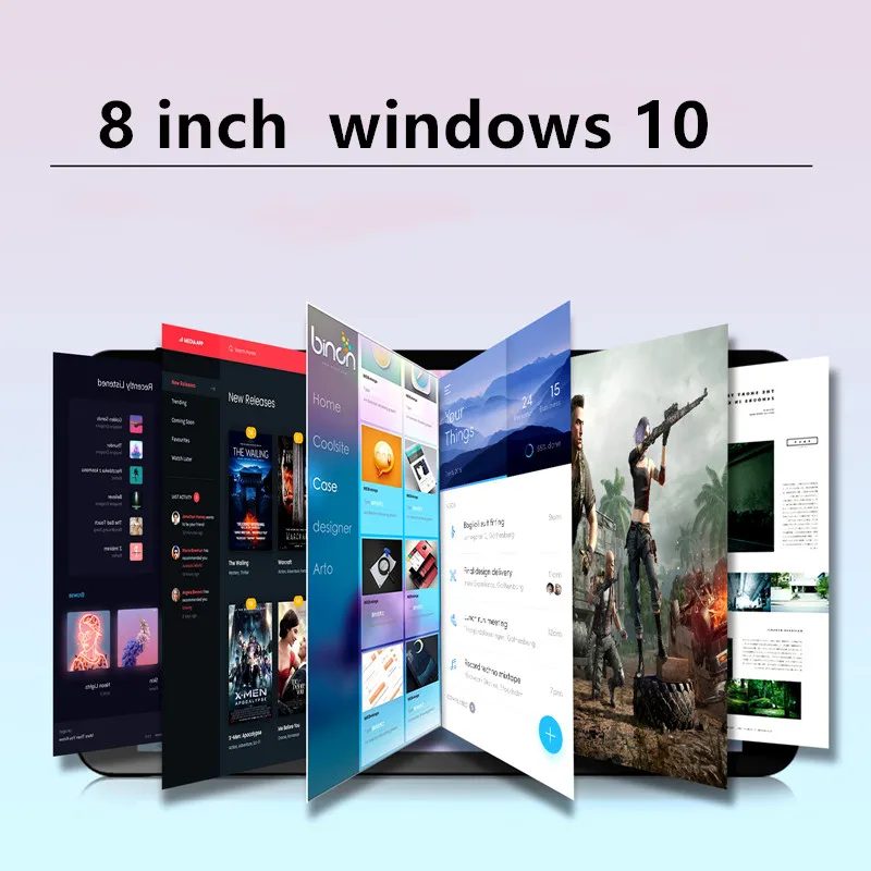 8 INCH Windows 10 Tablet PC System 2GDDR RAM 32GROM Z3735F WIFI Quad Core  Office Work WIFI Dual Cameras