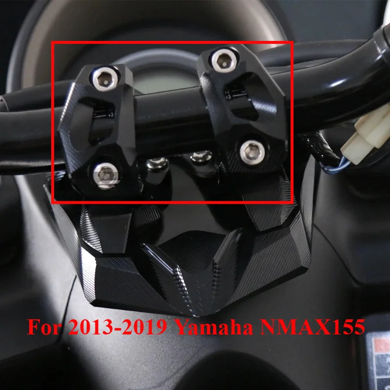 

For 2013-2019 Yamaha Nmax155 Motorcycle Modified Handlebar Base, Faucet Seat, Handlebar, Fixed Pressing, Motorcycle Accessories