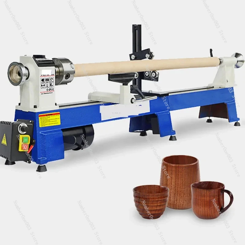 Woodworking Lathe Small Multi-functional Household Lathe Tool Digital Display Micro Lathe Wood Spinning Machine Bead Machining