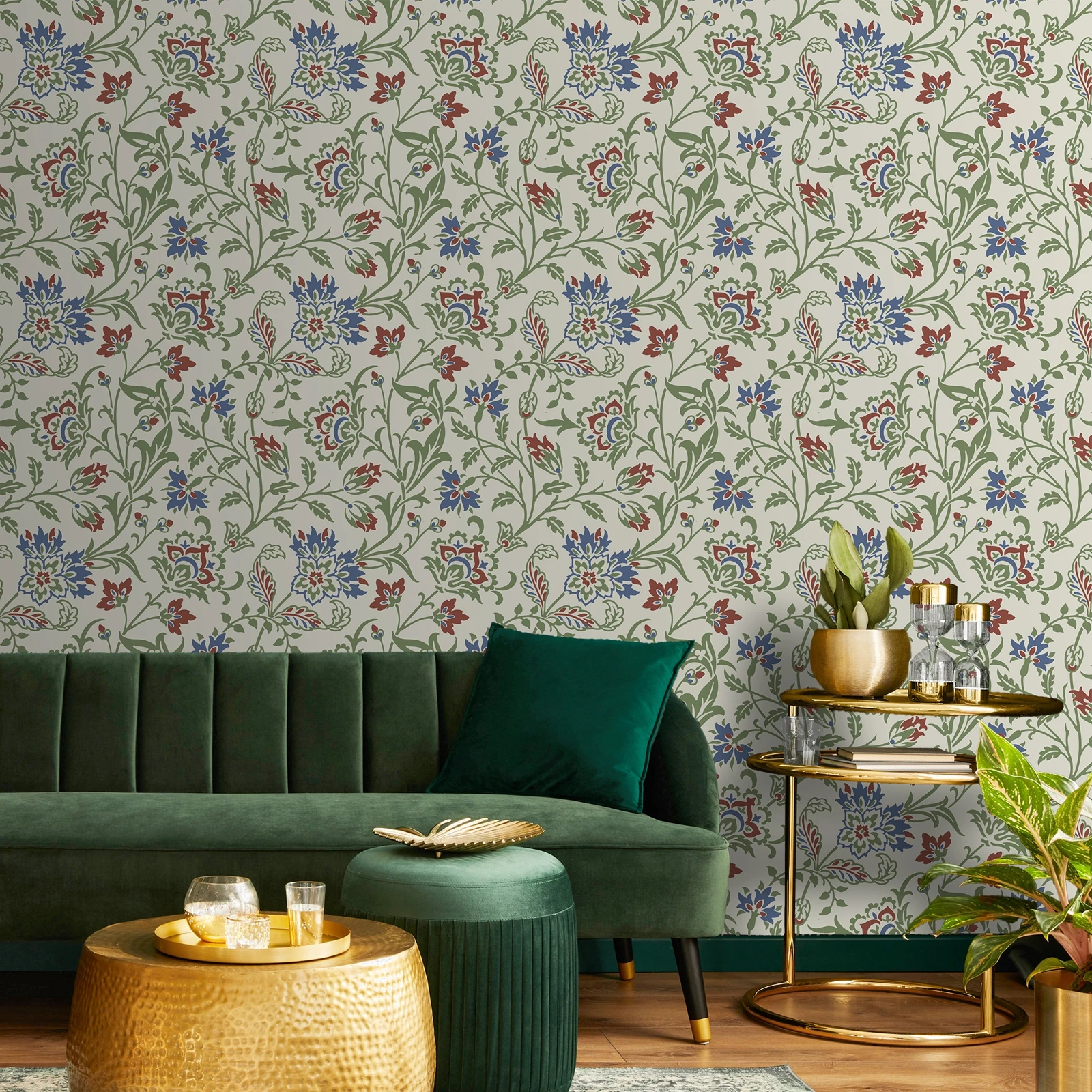 

Художественные цветочные обои, очаровательные цветочные прокрутки, современные обои для комнаты, элегантные украшения для дома, очистка и наклейка, 50 см * 300 см