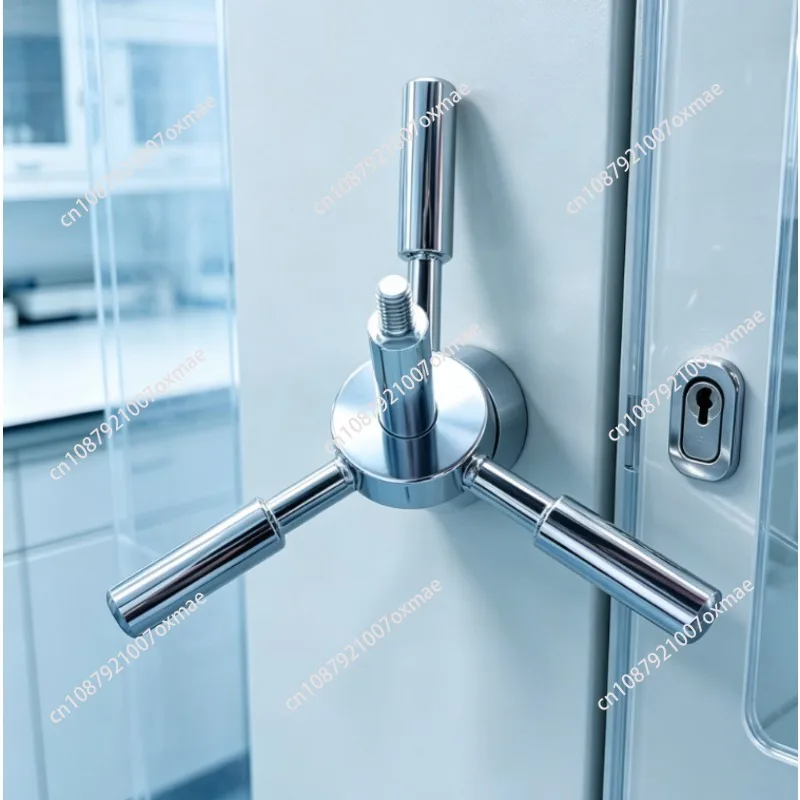Triangle Handle High Security Anti-Pry Metal Lock, Anti-Theft Lock for Cabinet & Security Door