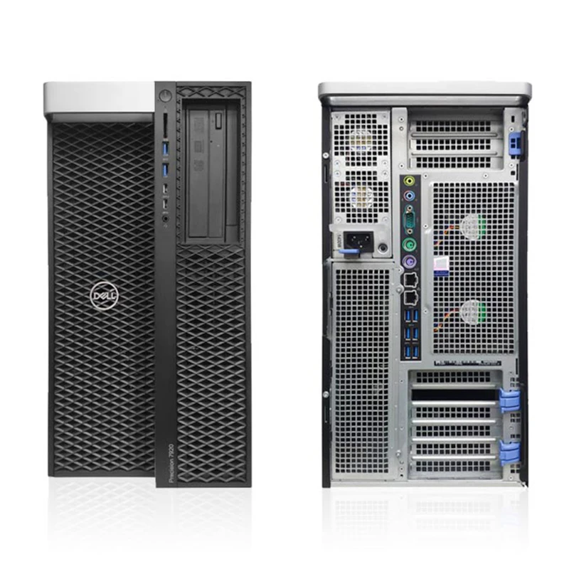 Delle Precision T7920 Tower Workstation Xeon Zweikanal-Chassis Professionelle Tower-Grafik-Workstation Desktop AI Rendering