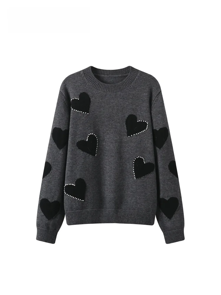 

Loose Long Sve Women's Sweater Casual Sle plus Size Comfortable Lazy Faion Autumn Winter New Arrival Slimming Top