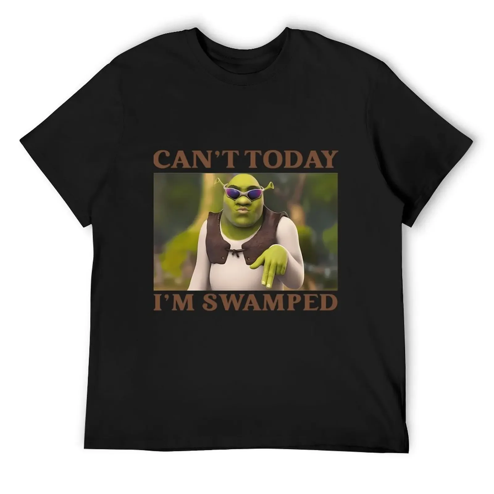 

Funny Cant Today Im Swamped T-Shirt summer top vintage clothes anime t shirts graphic shirts tee shirts for men