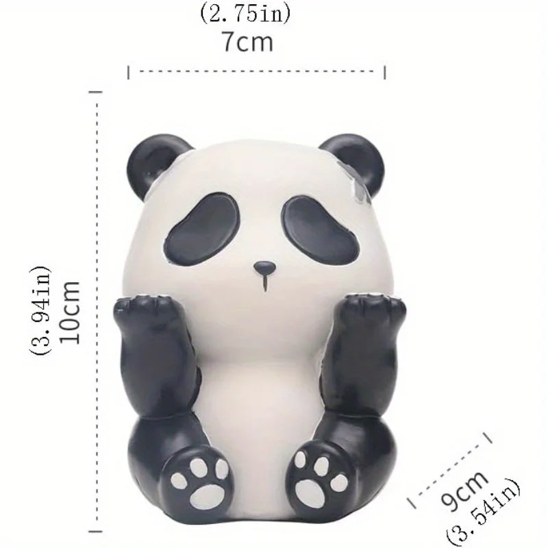 1Pc Cute Panda Glasses Display Stand for Nightstand Funny Animal Decorative Eyeglass Sunglass Holder Home Office Desk Decoration - view 5