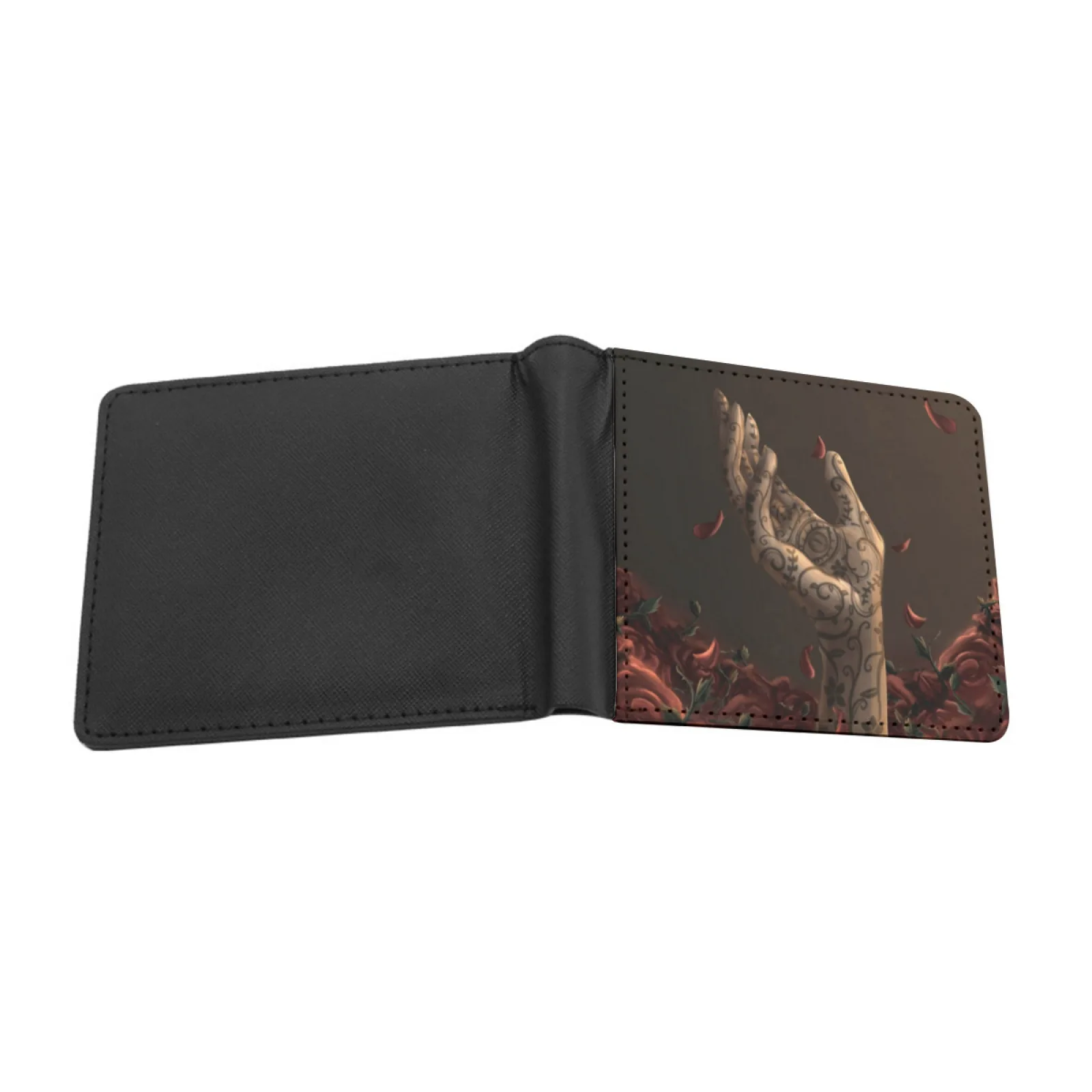 A Court Of And Roses Cover Personalized Wallet For Men And Women Pu Leather Short Pocket Purse Fantasy Feysand Feyre Acotar A