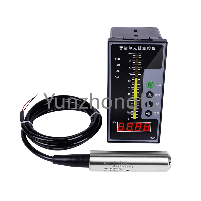 

Input Liquid Level Transmitter Liquidometer Liquid Level Sensor Water Tank Water Level Well Control Instrument 4-20mA