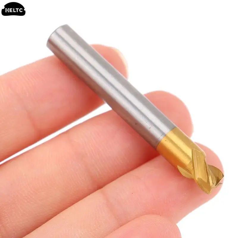 1Pc 6mm Shank Ti-Coated HSS Vertical Key Machine Cutters Door Car Key Cutter Machine Part Key Maker Locksmith Tools 1.0mm-5.0mm