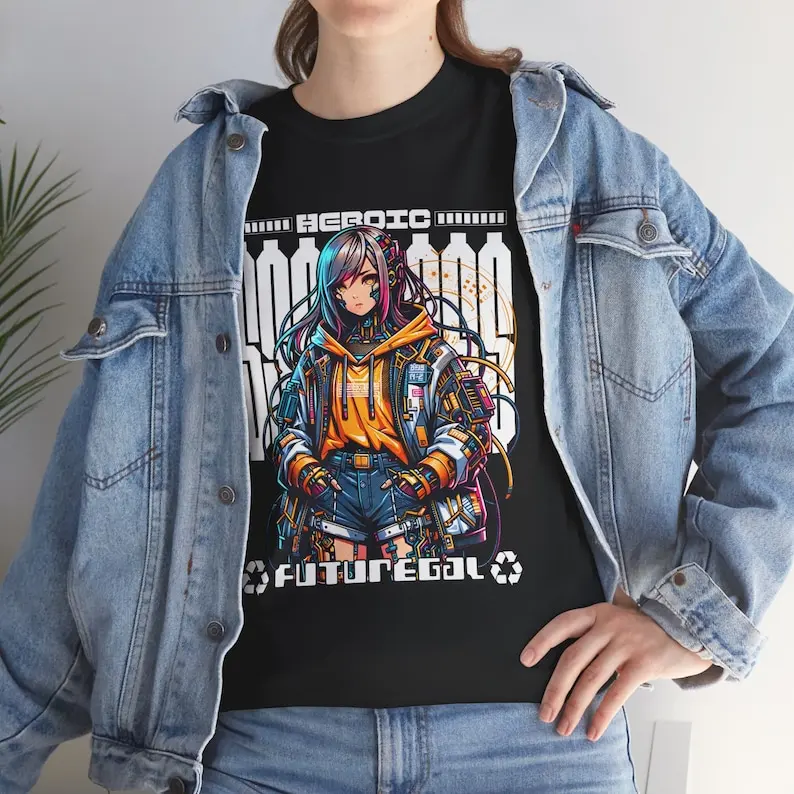 Heroic Futuregal Visual Novel (ADV Game) T-shirt unisex