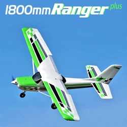 FMS RC aereo aereo 1800mm Ranger Trainer principiante 5CH con alette 4S PNP Gaint grande modello aereo aereo Avion radiocomando