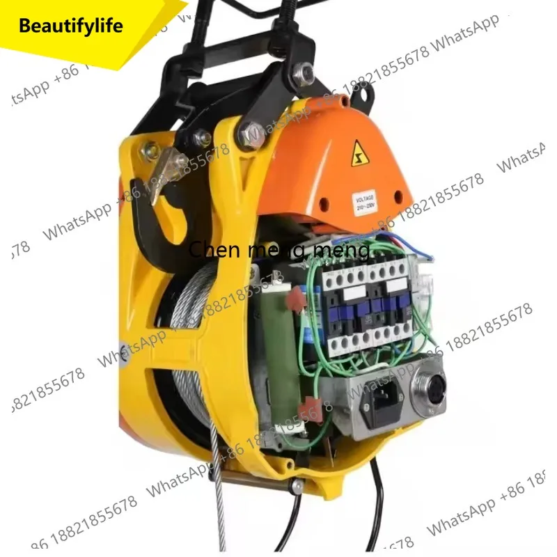 A55 Industrial Electric Hoist 500kg Lifting Capacity Wireless Remote Control Handheld For Factory Warehouse Construction