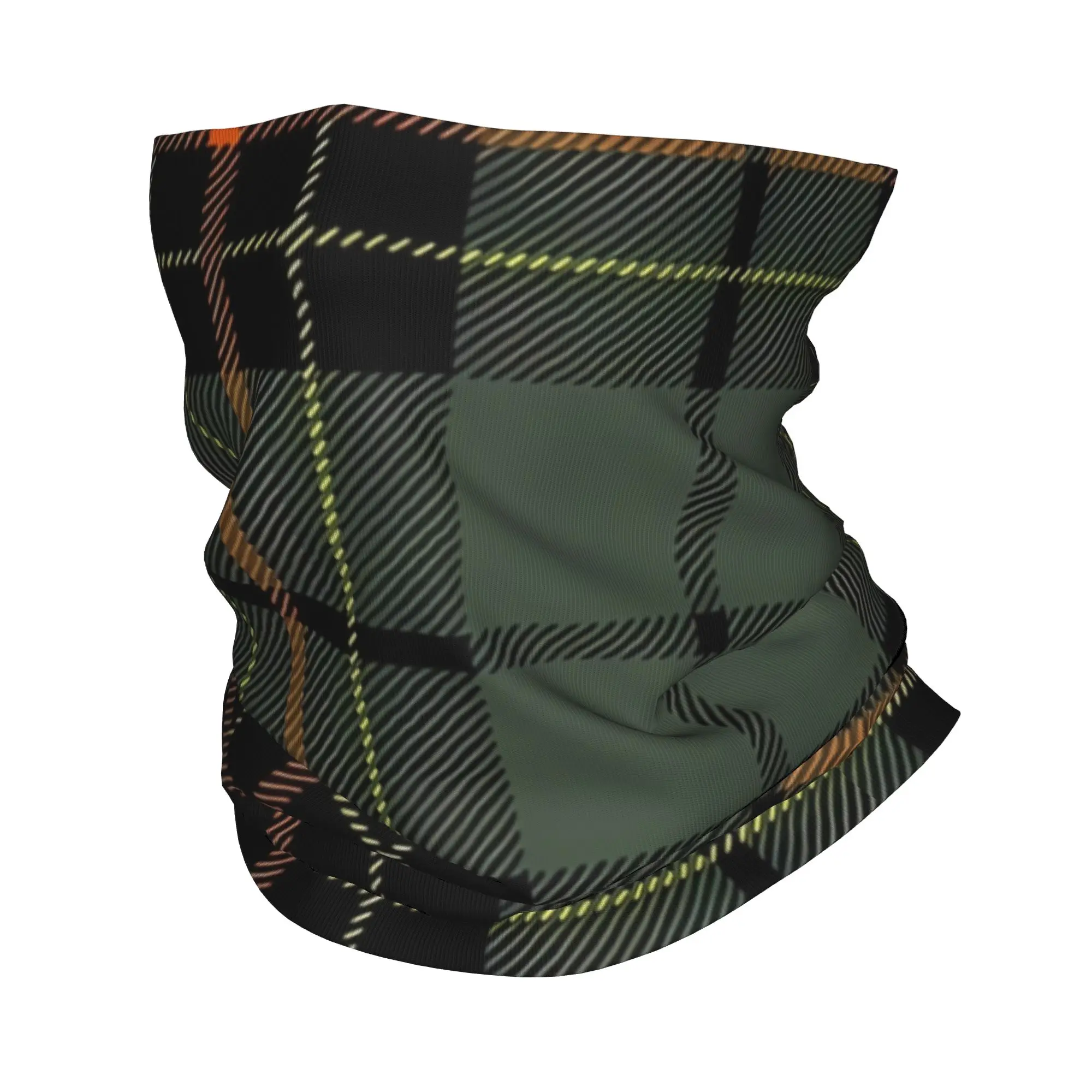 

Plaid Bandana Gaiter Club Scottish Tartan Face Mask Running UnisexWashable Neckerchief