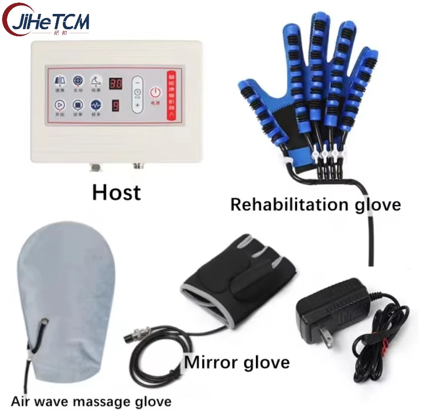 

Пневматические реабилитационные перчатки для восстановления после инсульта, травм мозга и травм рук, медицинское реабилитационное оборудование