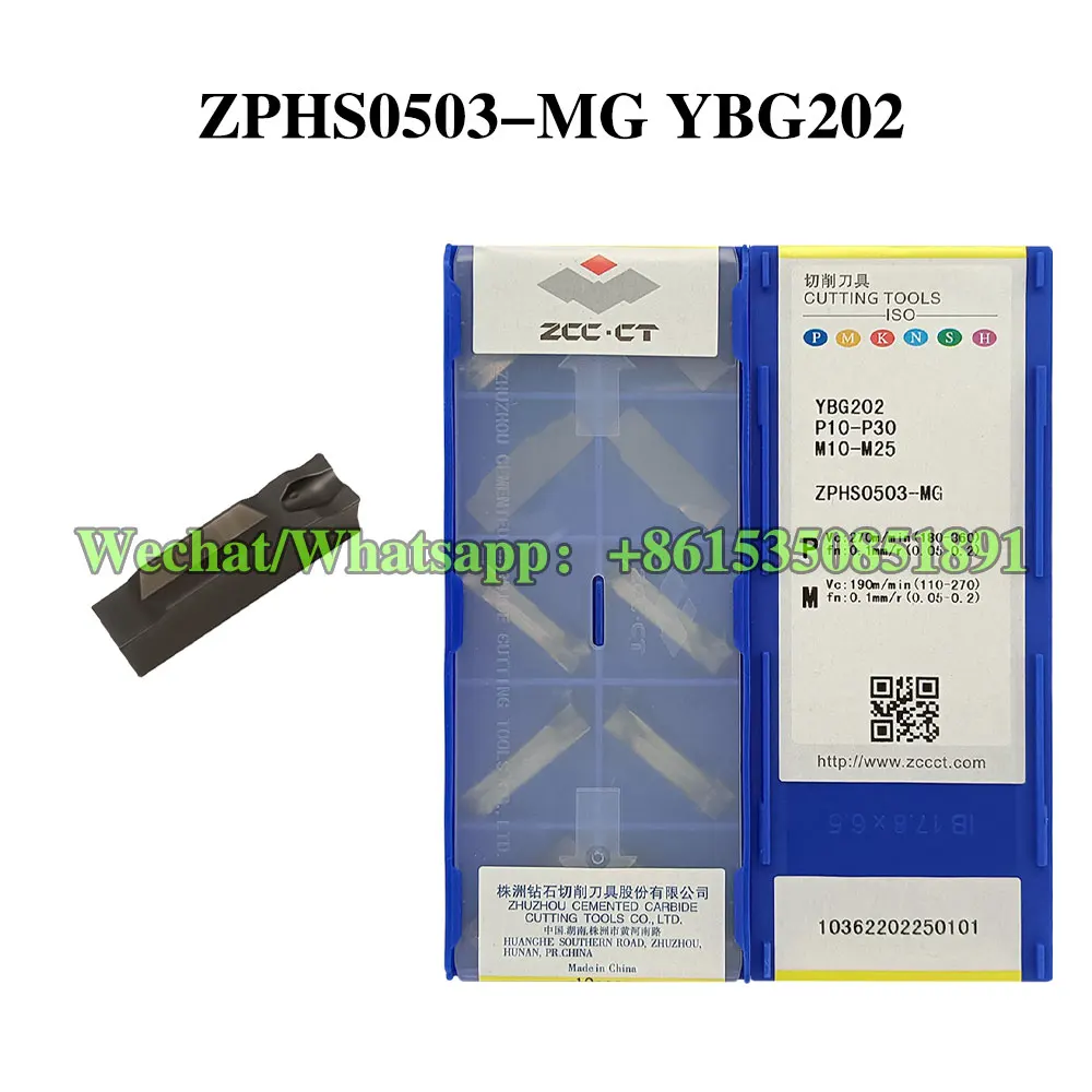 ZCC CT ZPHD0503-MG ZPHS0503-MG YBG302 YBG202 твердосплавная вставка со сменной резьбой, режущий инструмент с ЧПУ ZCC CT ZPHD0503-MG ZPHS0503-MG YBG302 YBG202 твердосплавная вставка со сменной резьбой, режущий инструмент с ЧПУ