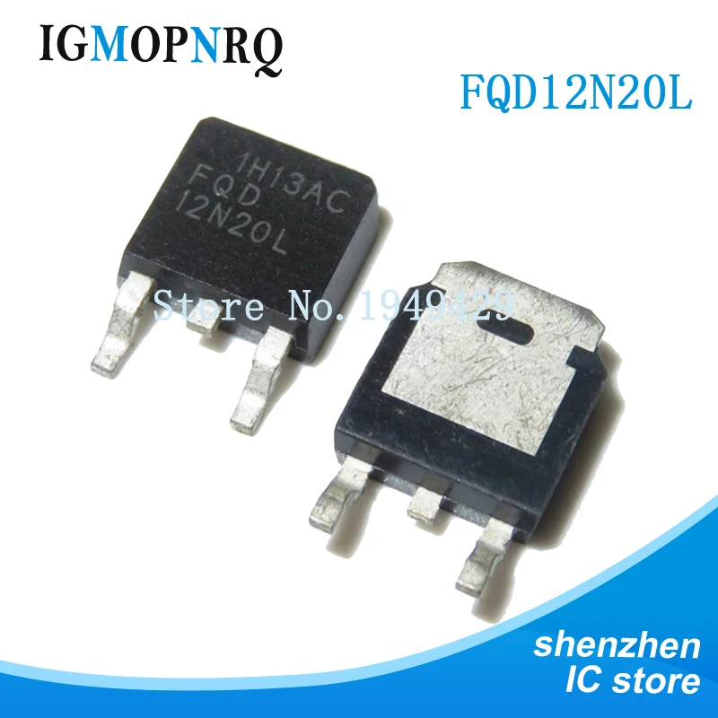 10pcs FQD12N20L TO252 TO-252 FQD12N20 12N20 FQD20N06 20N06 FQD7N10L FQD7N10 7N10 FQD9N25 9N25 FQD13N10