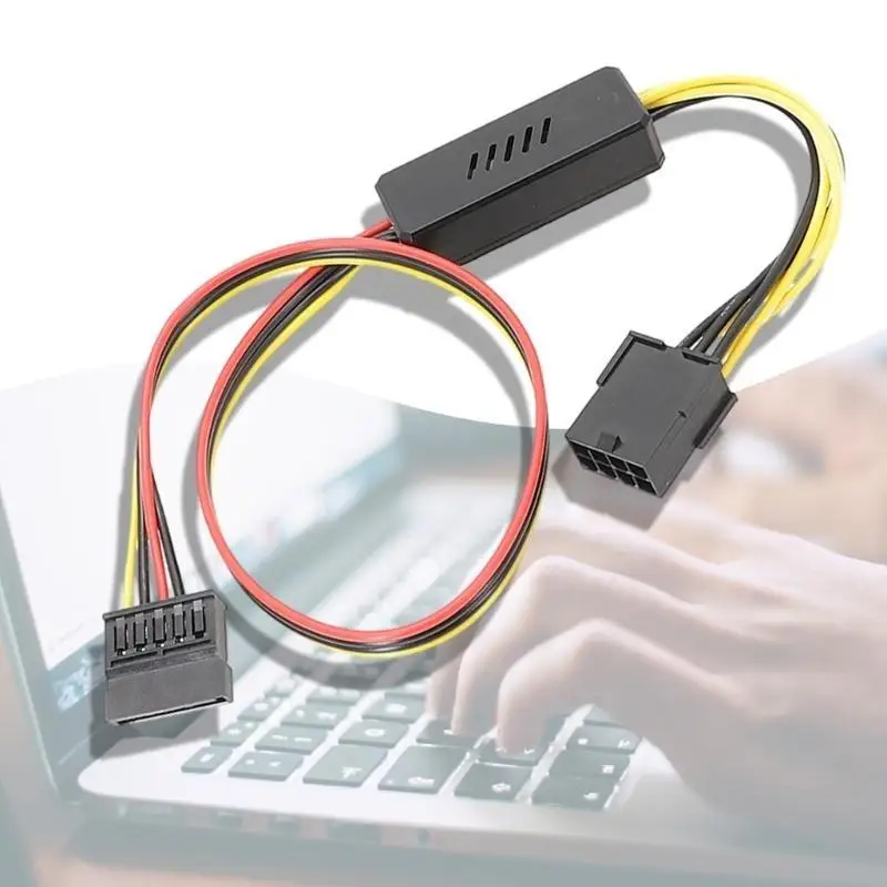 R53C Graphics Card 8PIN to Power Supply Adapter Cable With Reduction And Stabilization Converter Board