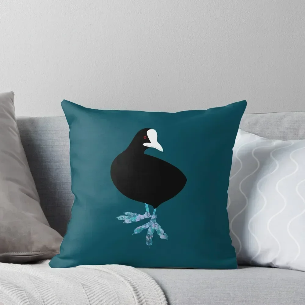 

Common Coot - the Abstract Bird Throw Pillow Cushions For Decorative Sofa Decorative Cushion pillow