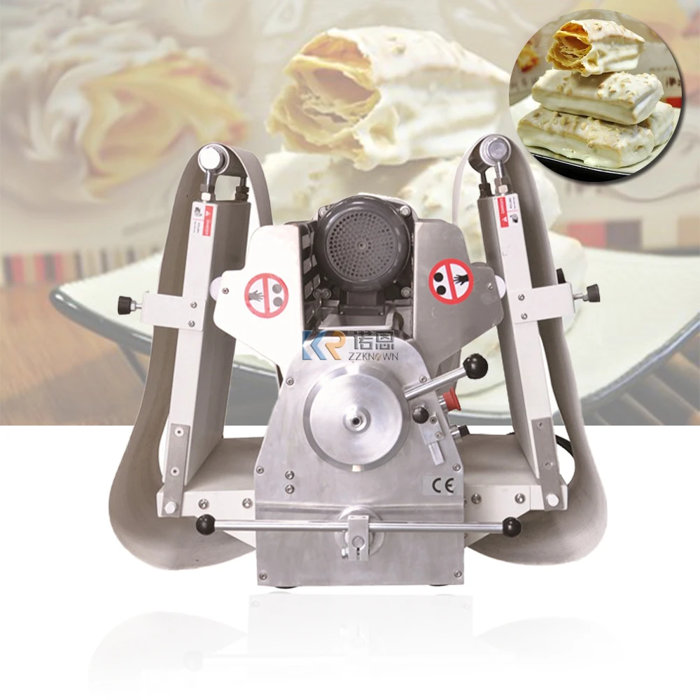 Commercial Stainless Steel Pastry Sheeter Dough Crisping machine Shortening Croissant Forming Machine