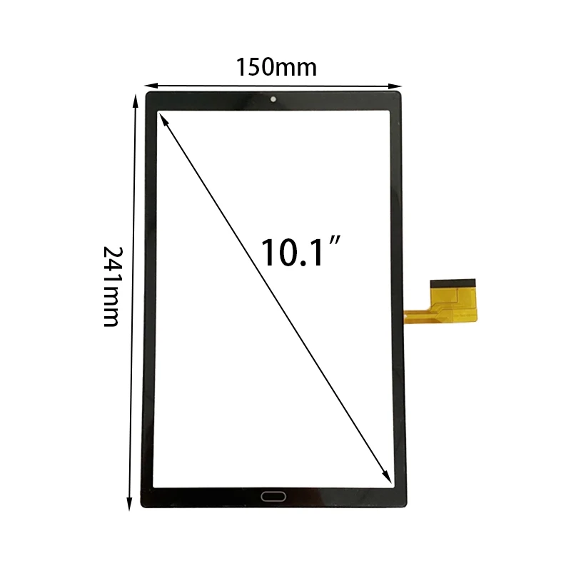 10.1 Inch Touch Screen Digitizer Glass Sensor Panel For JUSYEA J6