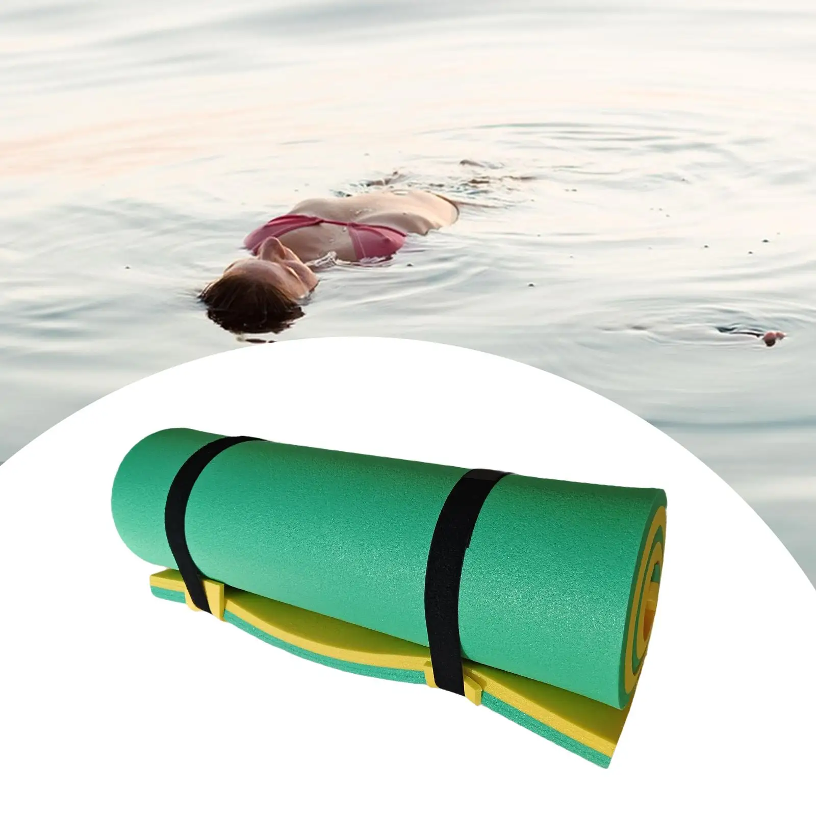 

Водный поплавковый коврик Непотопленный дрейфующий матрас для расслабляющего лета на открытом воздухе