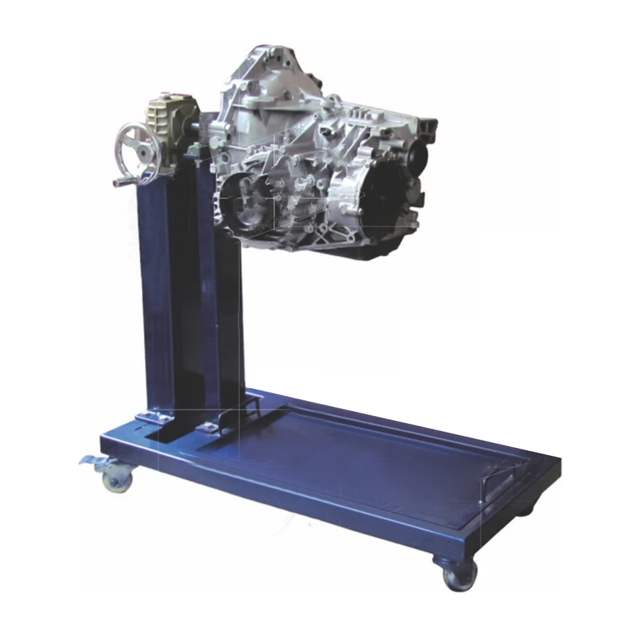 Vocational Education Equipment Factory Sales Equipment Automatic Transmission Dismounting and Rotating Student Training Bench