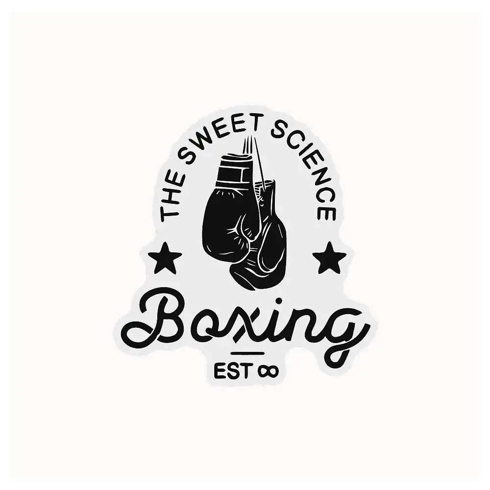 Boxing Sweet Science Waterproof Stickers For Decorating Car Windows Motorcycles And Computers.