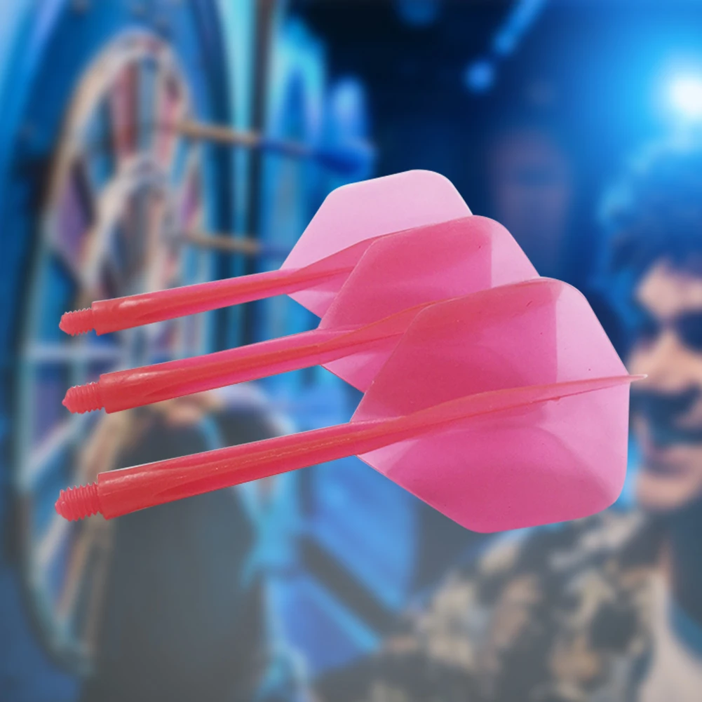 3-6 قطعة 2BA المتكاملة دارت الرحلات الجوية رمح البلاستيك الشفاف السهام مجموعات المهنية لوحة رمي السهام داخلي اللعب السهام الملحقات #2