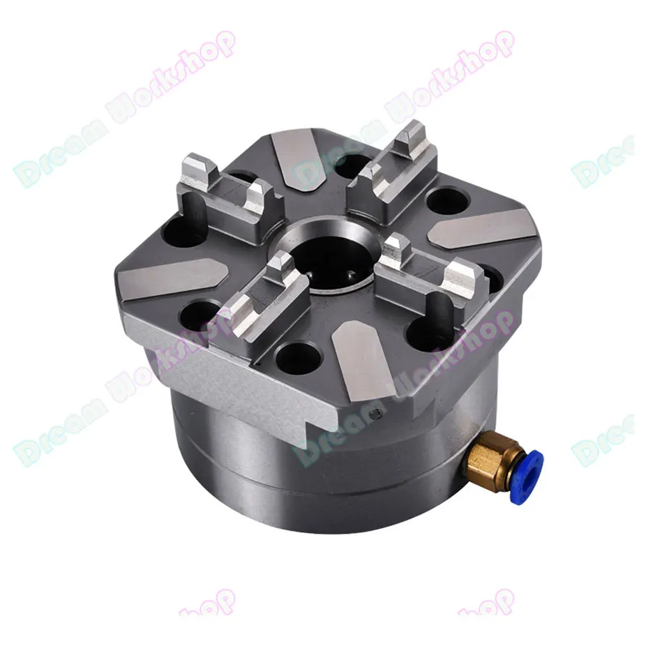 Precision CNC Carving Chuck with Pneumatic 80mm 90mm Square Electrode Holder for EDM Spark Machines - ERWOA And 3R Interface