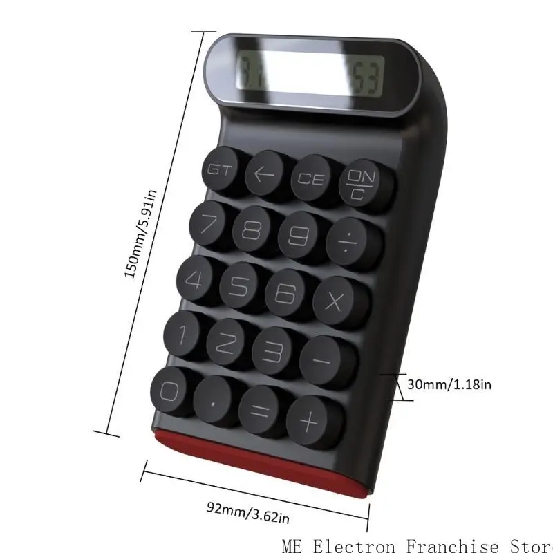 T5EA Łatwe w użyciu kalkulator komputerów stacjonarnych Świetnie do biurowy, studiów, kalkulatora kieszeni podróży nowoczesne