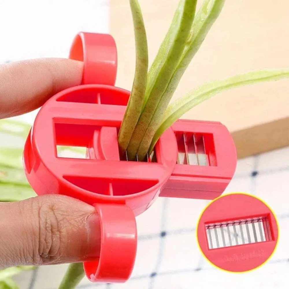 Gifts Stainless Steel Legume Slicer ABS Resin Kitchen Tool Radish Slicer Portable Multifunctional Vegetable Slicers household