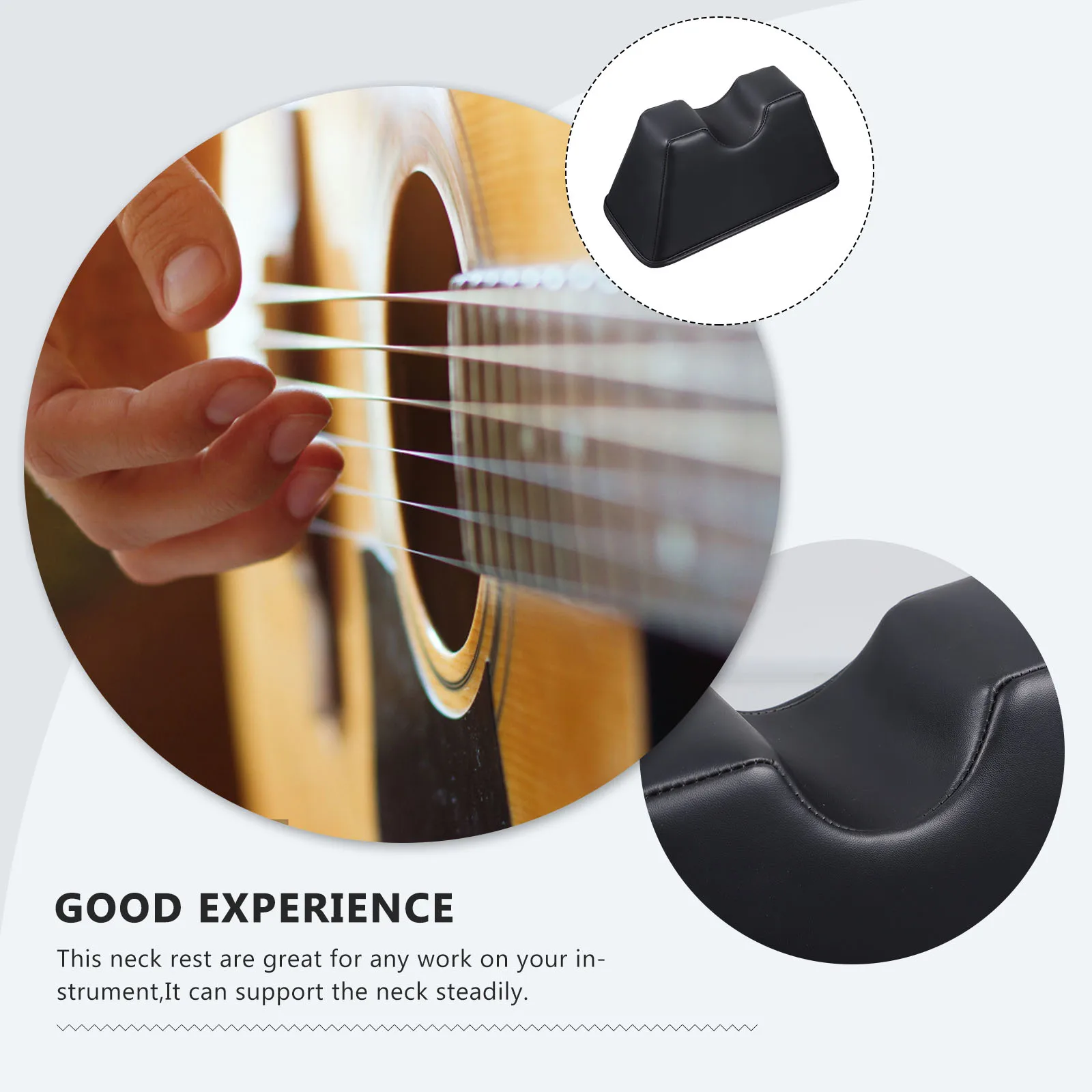 

Guitar Nut Guitars Neck Rest Pillow Repair Resr Display Rests Skin Accessories for Luthier Holder