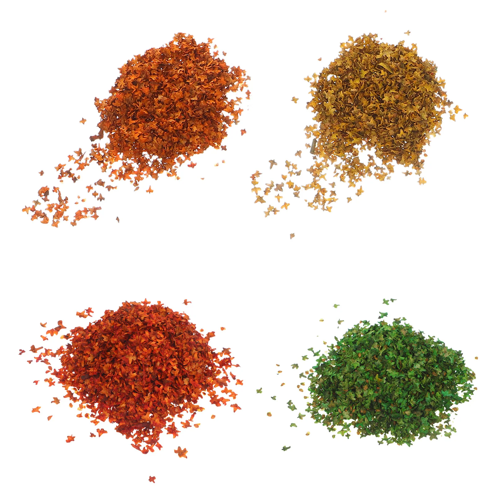 

33ml Miniature Artificial Leaves for Diorama Materials DIY Craft Projects Realistic Fall Maple Leaf Decor Diorama Materials